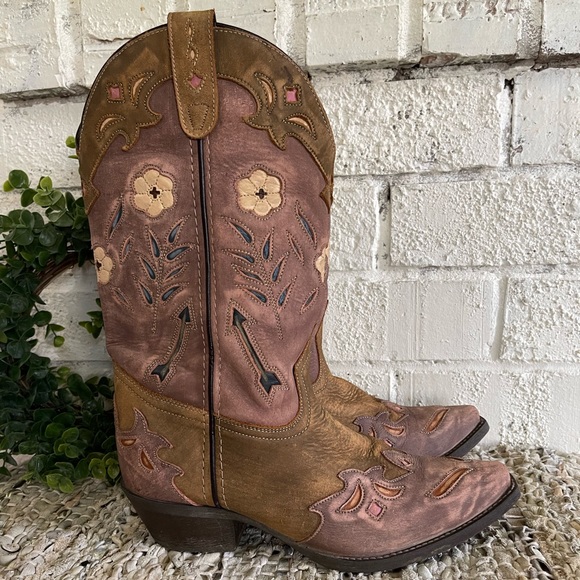 Laredo- Dan Post Miss Kate Boots 9M - Picture 5 of 12